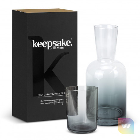 126080 - Keepsake Dusk Carafe and Tumbler Set