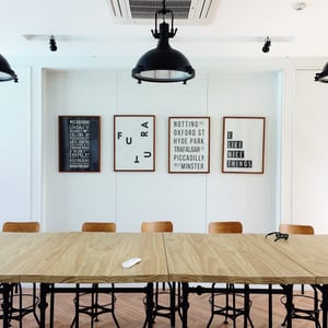 Customised monochrome posters minimalist decor