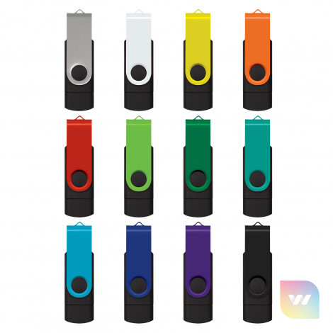 121403 - Helix 16GB Dual Flash Drive