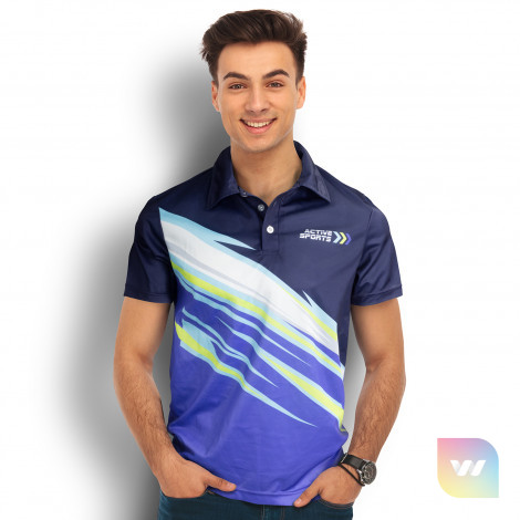 121161 - Custom Mens Sports Polo