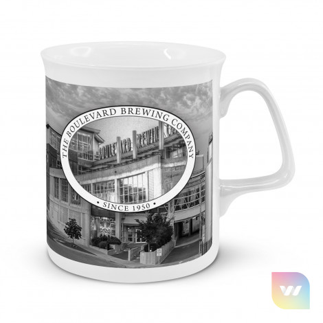 106507 - Chroma Bone China Coffee Mug