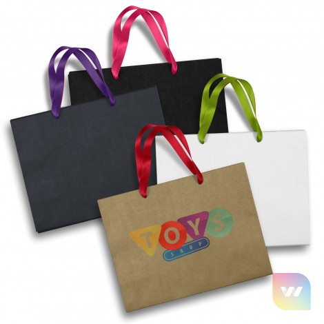125058 - Large Ribbon Handle Paper Bag