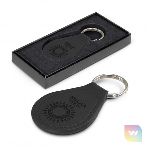 116759 - Prince Leather Key Ring - Round