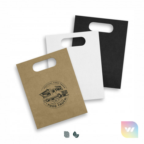 125052 - Medium Die Cut Paper Bag Portrait