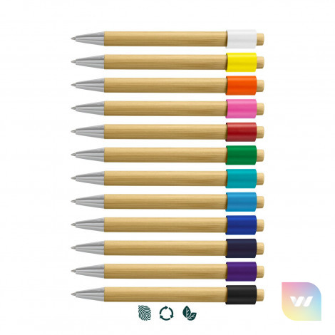 129397 - Unwind Bamboo Spinner Pen