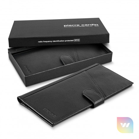 121122 - Pierre Cardin Leather Passport Wallet