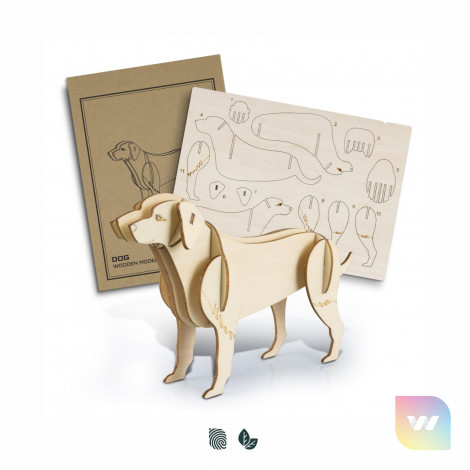 124042 - BRANDCRAFT Dog Wooden Model