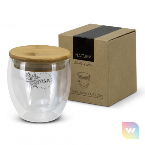 124977 - NATURA Azzurra Glass Cup - 250ml