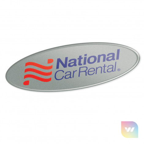 100135 - Resin Coated Labels 90 x 30mm Oval