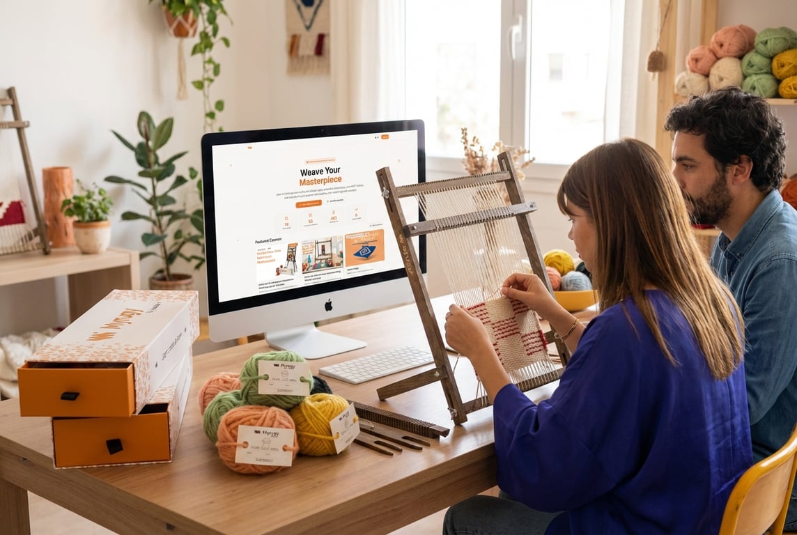 MyRugy Academy, a digital learning hub for textile arts.