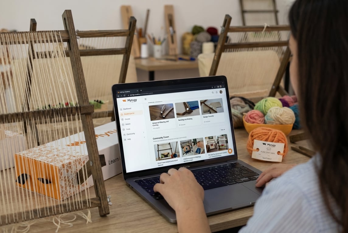 MyRugy Academy student portal for online learning.