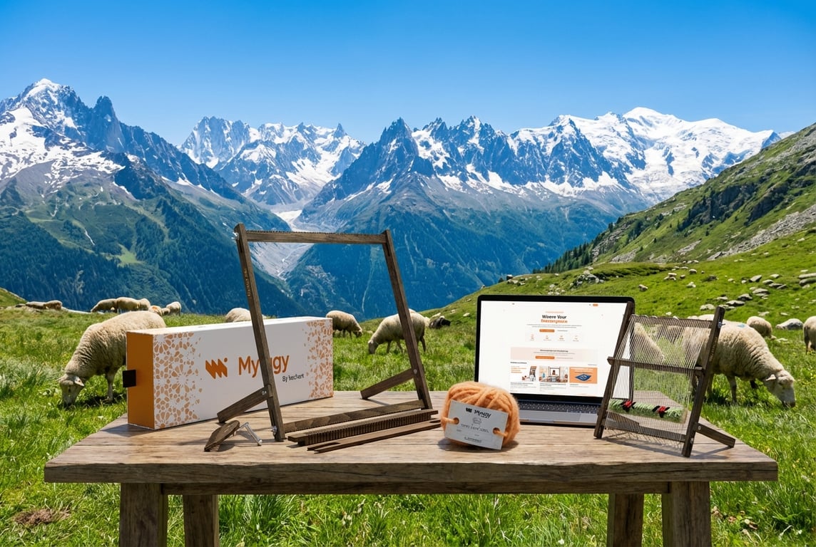 High-altitude sheep farm: source of MyRugy wool