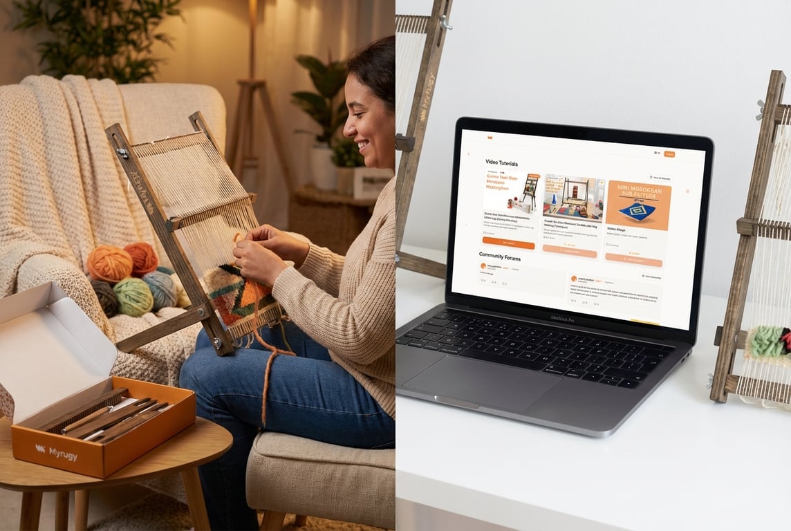 MyRugy Academy: Online resources for rug making and weaving.