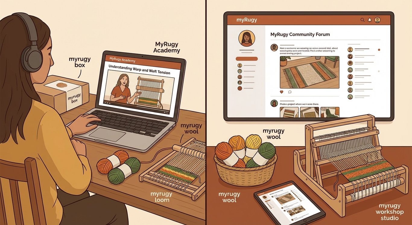 MyRugy Academy: Online learning and community.