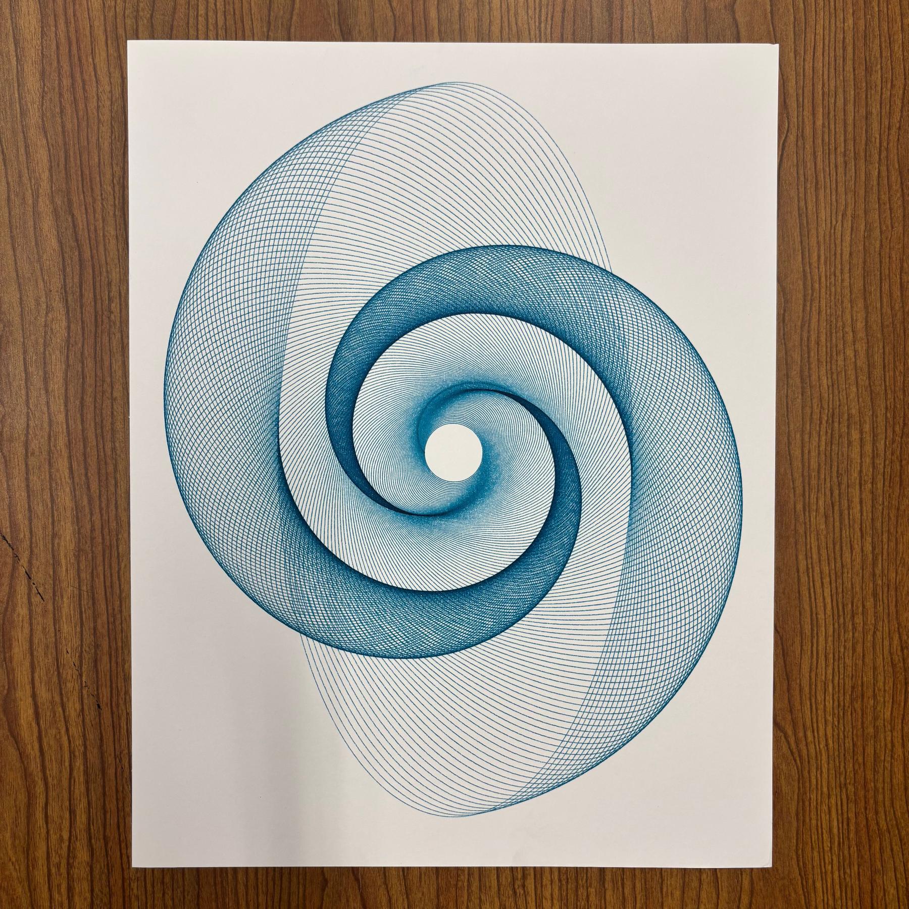 Ellipse Study 3.19.2025 Blue