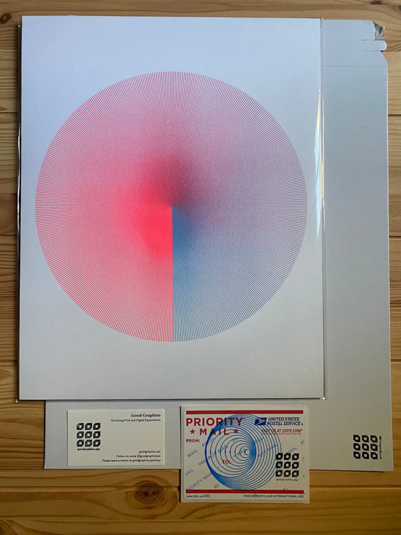 Print packaging step four
