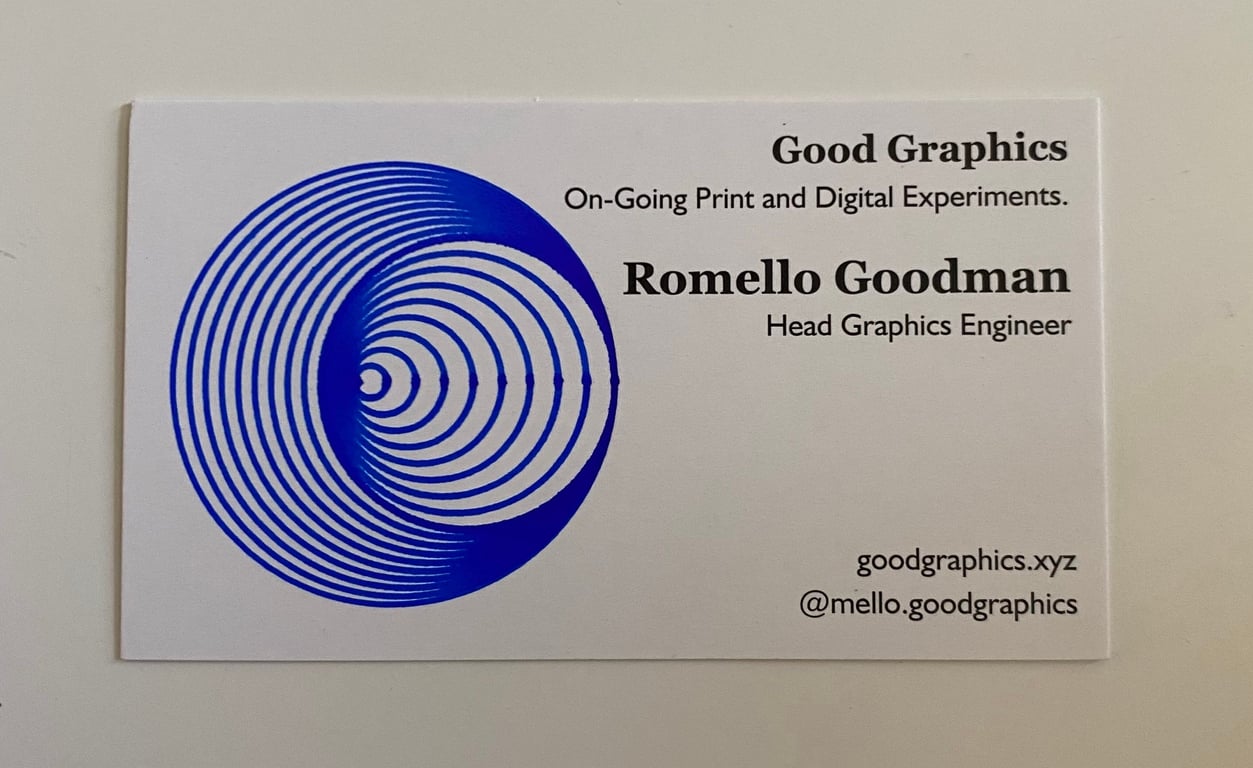 Business card image