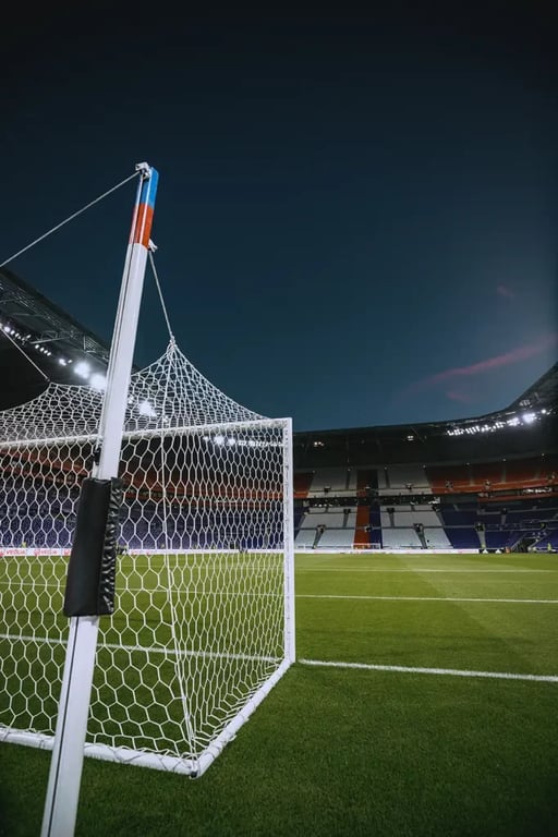 Empty Football Stadium