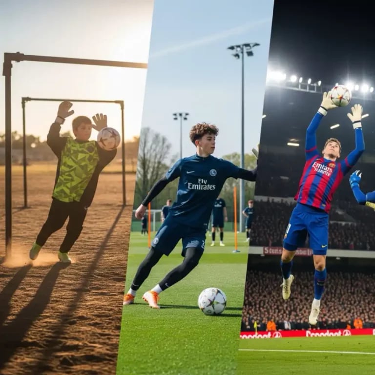 Modern Soccer Goalkeeper Training