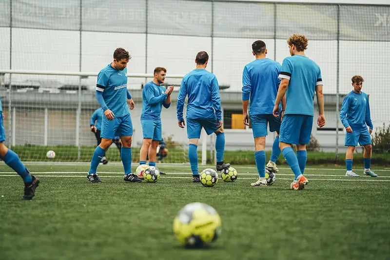 Mens Soccer Training