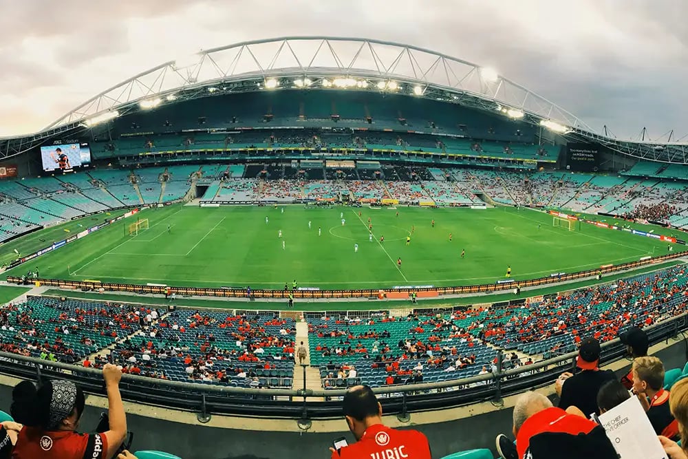 football stadium