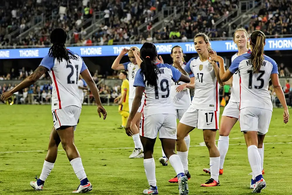 Womens USA Soccer Team