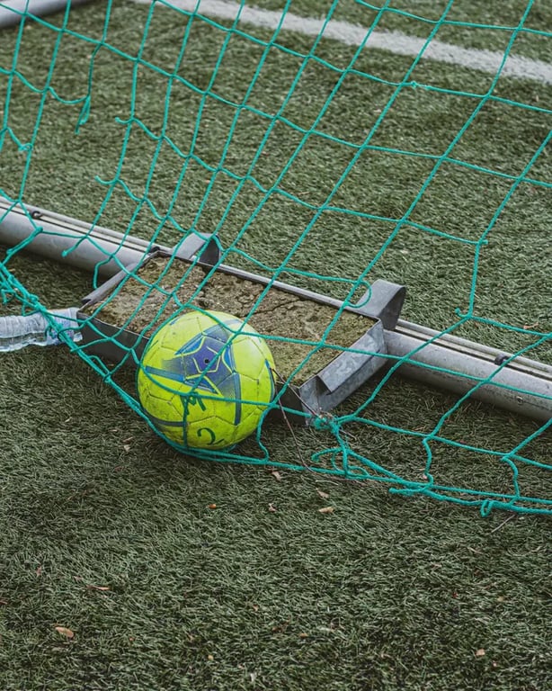Soccer-Ball-in-a-Goal-Net