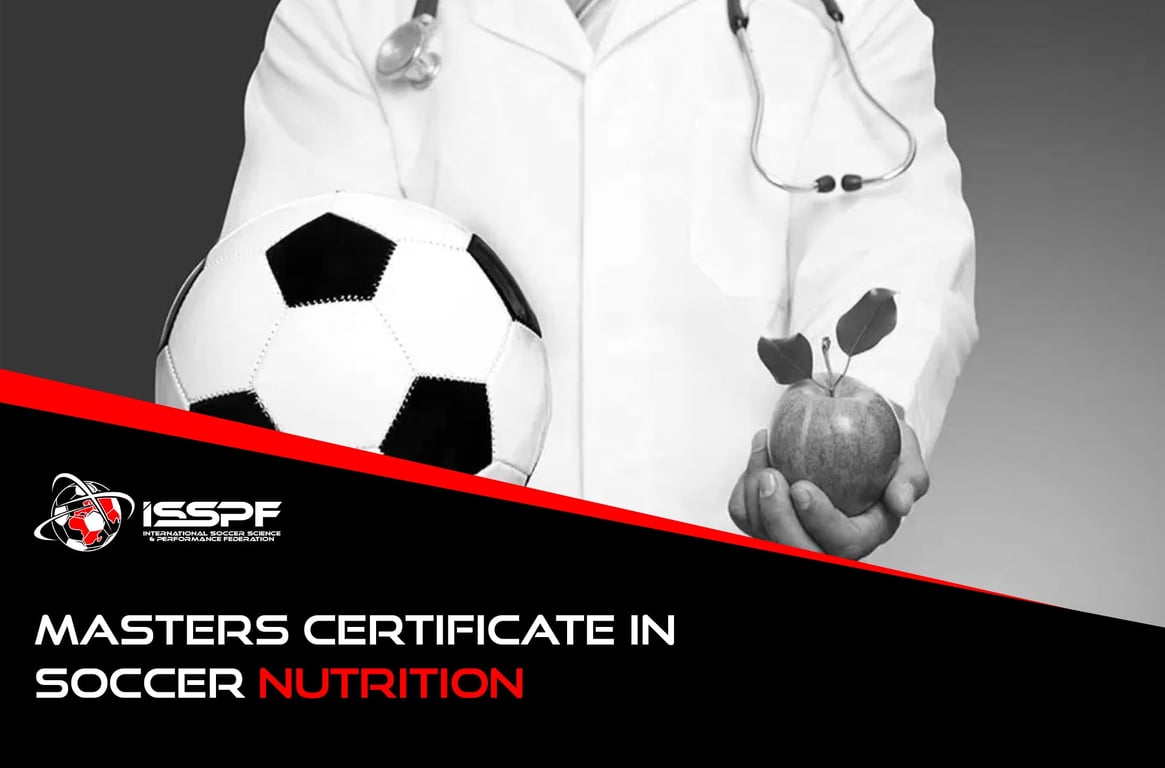 Masters Certificate in Soccer Nutrition