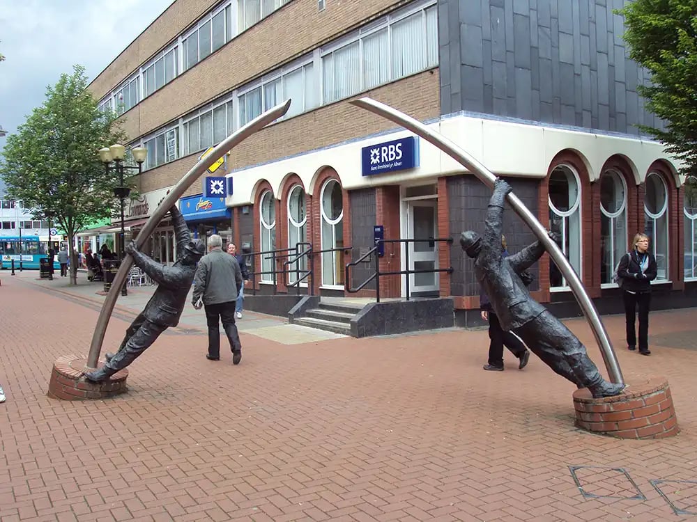 The Arc Sculpture Wrexham