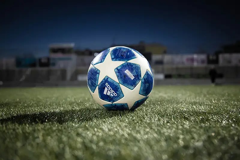 Adidas soccer ball on grass