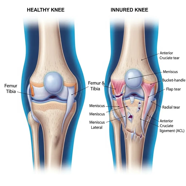 ACL Injury Diagram