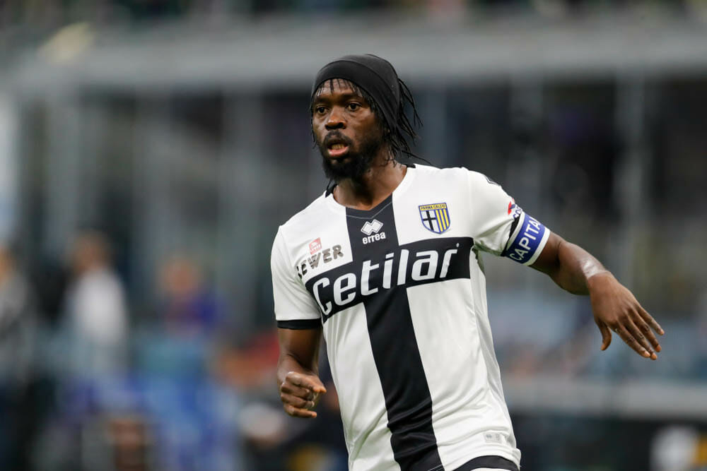 Milan, Italy. 26 October 2019. Campionato Italiano Serie A, Inter vs Parma 2-2. Gervinho, Parma.