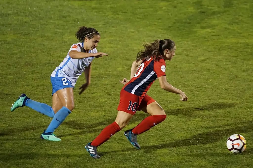 women's professional soccer match