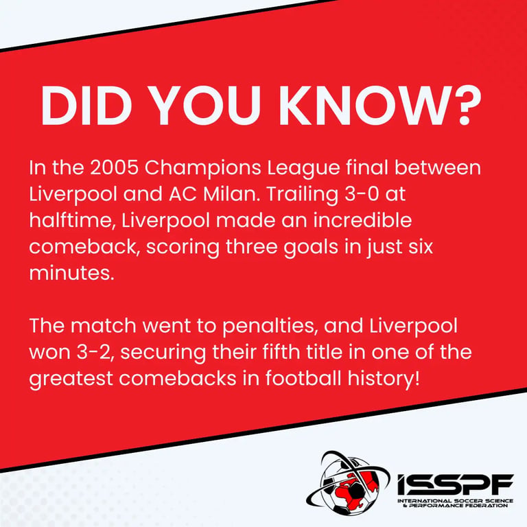 Liverpool FC v AC Milan 2005 Istanbul