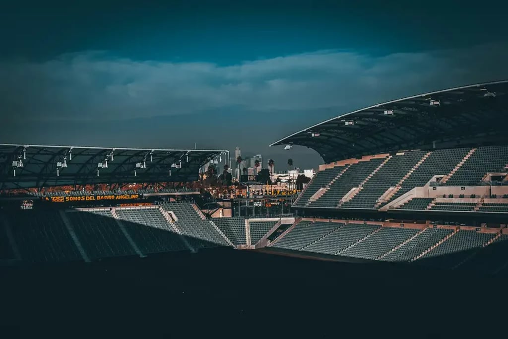 Banc of California Stadium in Los Angeles, CA