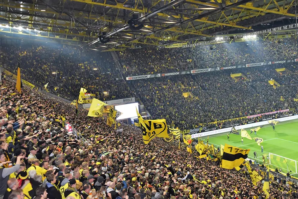 Borrussia Dortmund Yellow Wall