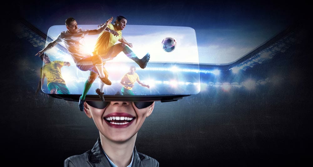 Virtual reality experience. Technologies of the future.