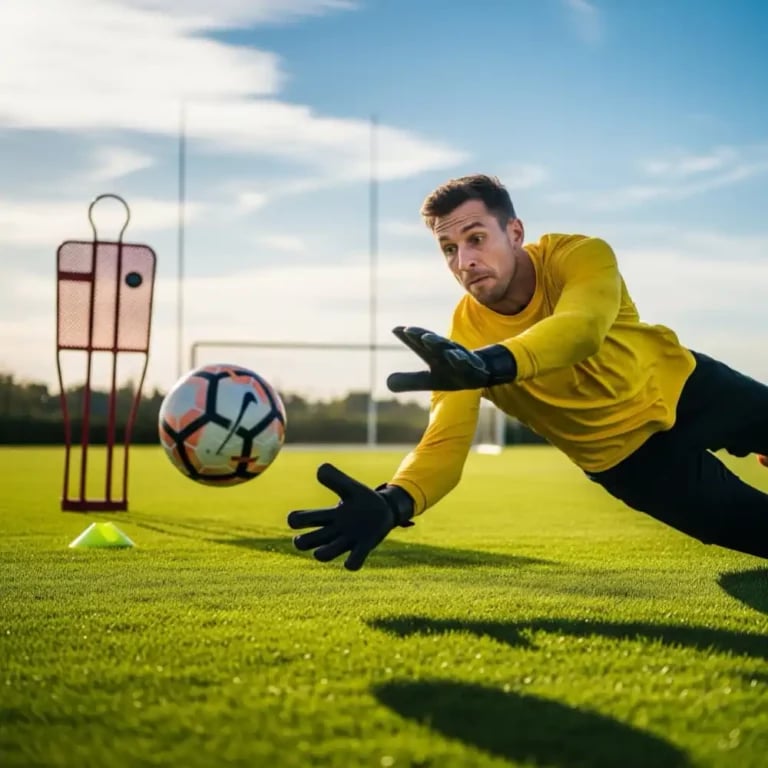 Modern Soccer Goalkeeper Training