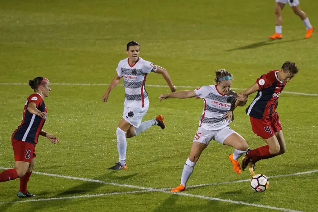 women's professional soccer match