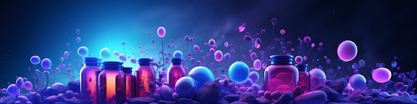 image of different drug pills on a surface