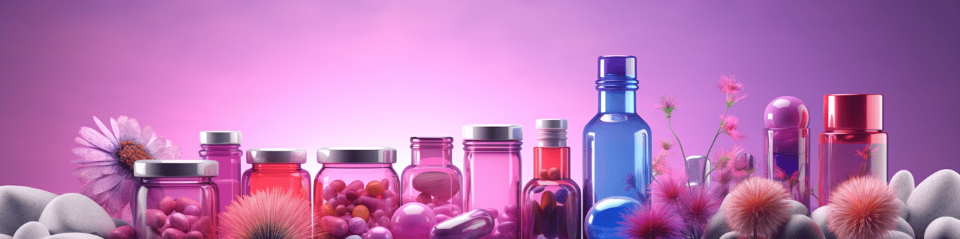 image of different drug pills on a surface