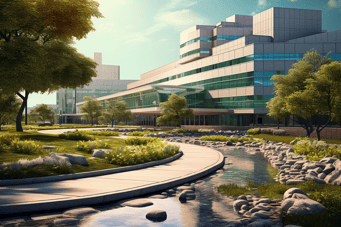 Image of Seven Oaks General Hospital Chronic Disease Innovation Centre in Winnipeg, Canada.