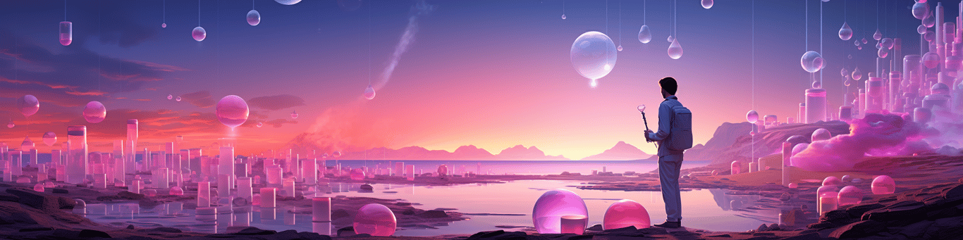 image of a doctor in a lab doing drug, clinical research