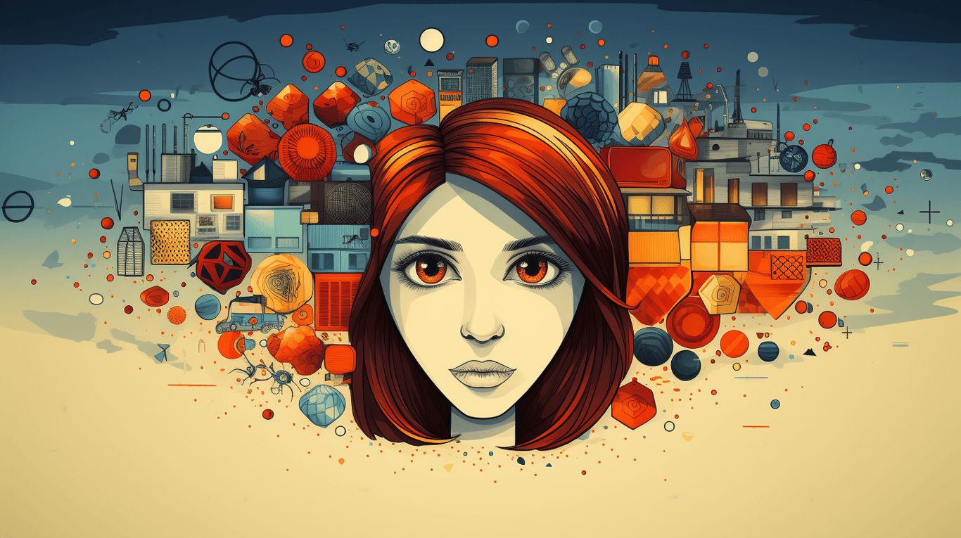 abstract image of a patient experiencing side effect