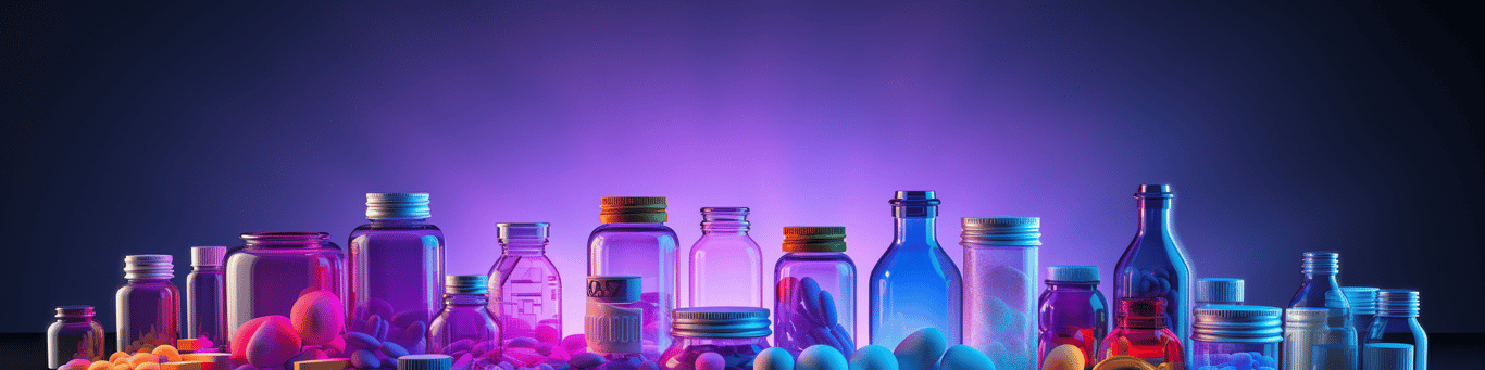 image of different drug pills on a surface