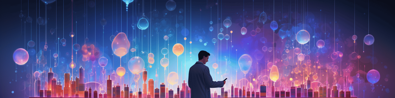 image of a doctor in a lab doing drug, clinical research