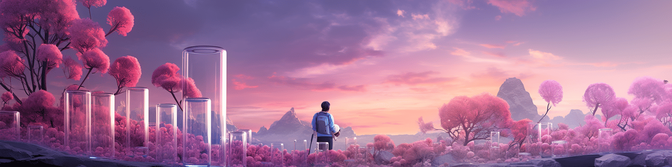 image of a doctor in a lab doing drug, clinical research