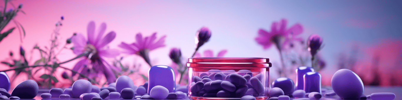 image of different drug pills on a surface