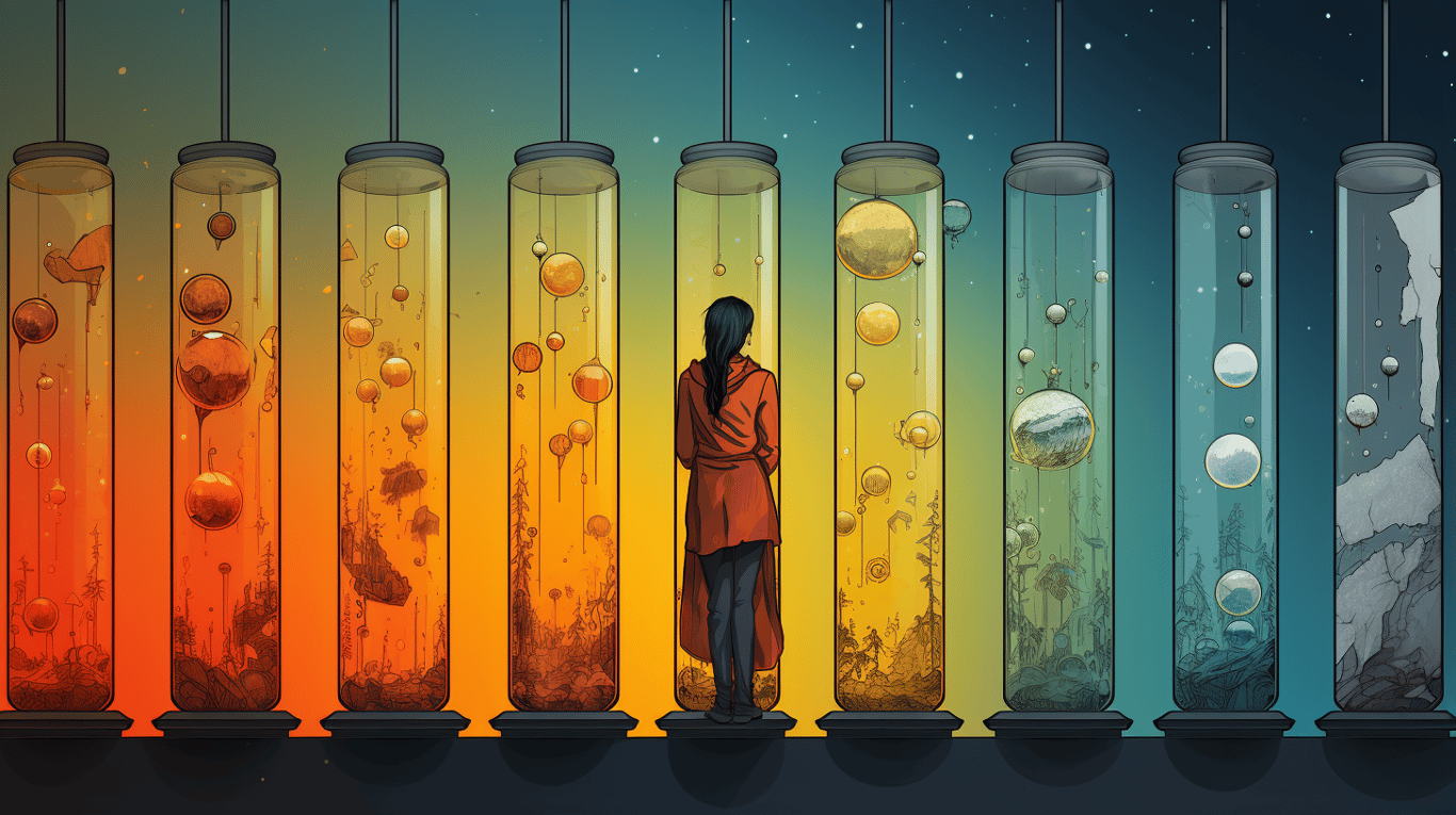 abstract image of a patient experiencing side effect