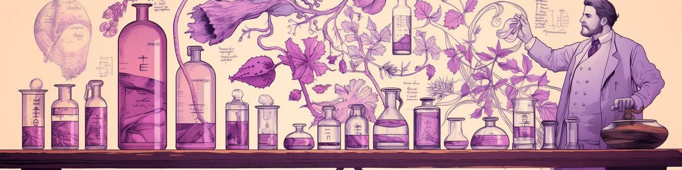 image of a doctor in a lab doing drug, clinical research